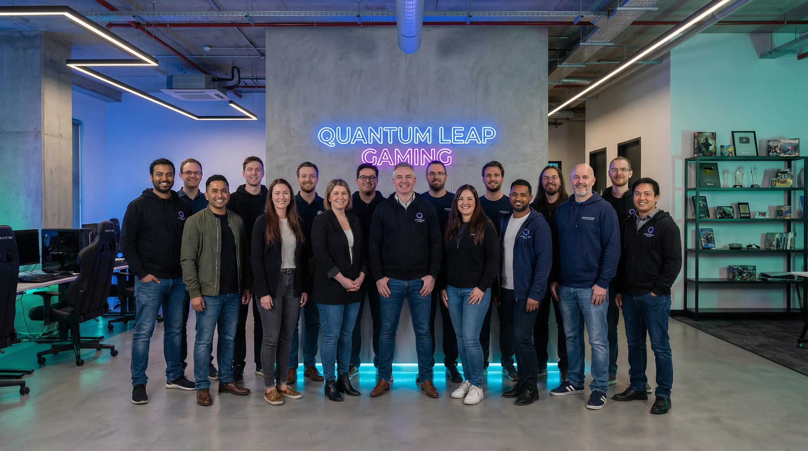 PG娱乐专业团队合影